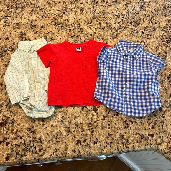 Janie and Jack Other - 💕SOLD💕Janie and Jack baby boy shirt bundle